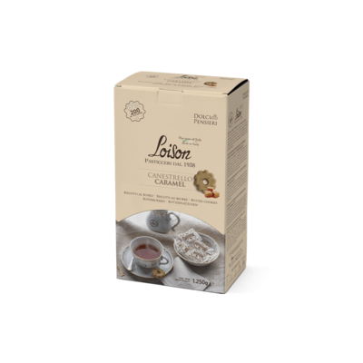 Canestrello Caramel Biscuits Loison – Dispenser 1250g product main image